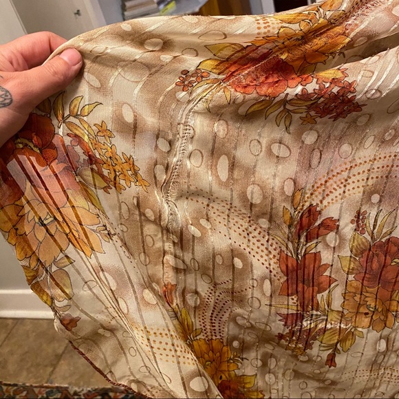 Vintage Sheer Floral Tunic - Picture 15 of 15